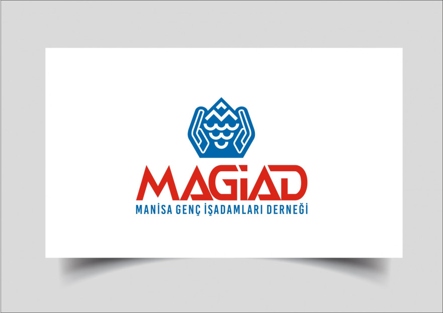 Manisa Genç İşadamları Derneği Yeni Logo yarışmasına tasarımcı cizimser tarafından sunulan  tasarım 