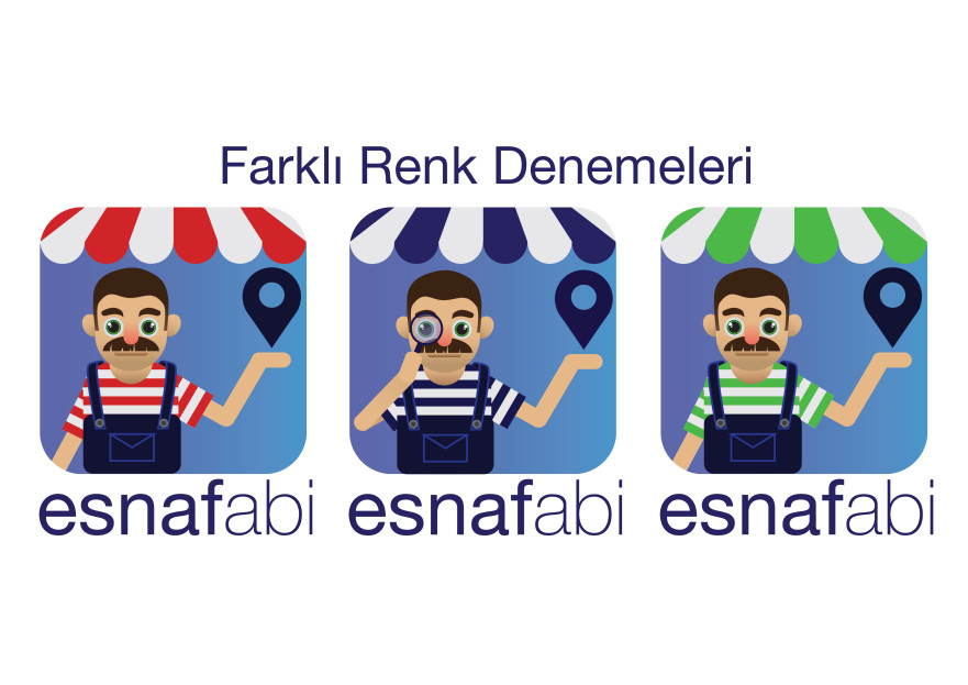 Tek bakışta ezberlenen,esnafları anlatan yarışmasına tasarımcı unclear.futuree tarafından sunulan  tasarım 