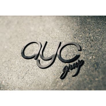 AYC Grup için logo tasarım yarışması yarışmasına tasarımcı muGrafikTasarım tarafından sunulan  tasarım 