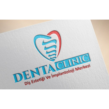 Diş kliniği logo tasarımı yarışmasına tasarımcı wAres tarafından sunulan  tasarım 
