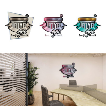 Firmamız için logo ihtiyacı yarışmasına tasarımcı grafikmen tarafından sunulan  tasarım 