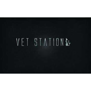 VET STATION VETERİNER KLİNİĞİ   LOGO  yarışmasına tasarımcı kemalbrnc tarafından sunulan  tasarım 