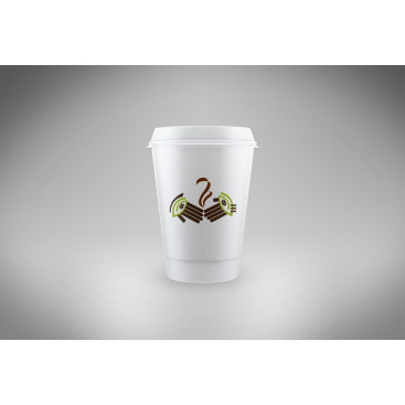 Cafe Logo tasarımı yarışmasına tasarımcı TaTa tarafından sunulan  tasarım 