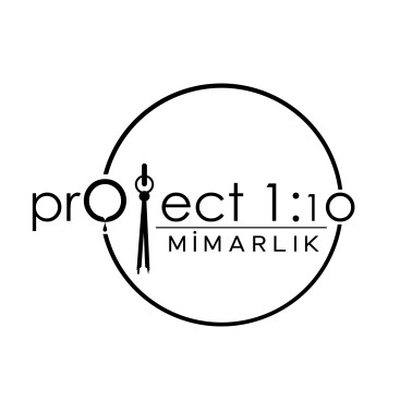‘PROJECT 1/10’ mimarlık firması logosu ! yarışmasına tasarımcı grafiker mk tarafından sunulan  tasarım 