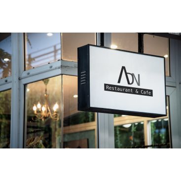 Restaurant & Cafe İçin Özgün Logo yarışmasına tasarımcı T A Ş D E M İ R tarafından sunulan  tasarım 