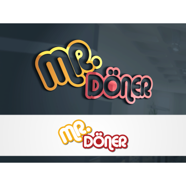 MR DÖNER ' E LOGO TASARIMI yarışmasına tasarımcı fuzuli tarafından sunulan  tasarım 