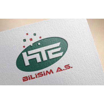 HTE BİLİŞİM A.Ş. LOGOSU yarışmasına tasarımcı wAres tarafından sunulan  tasarım 