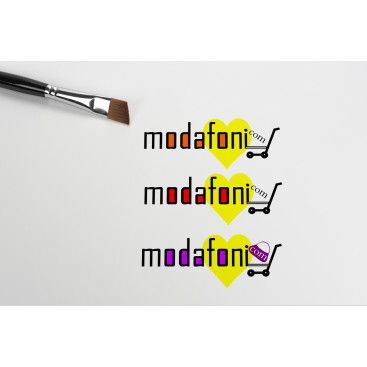 logo tasarımı modafoni.com yarışmasına tasarımcı Emre Korumaz tarafından sunulan  tasarım 