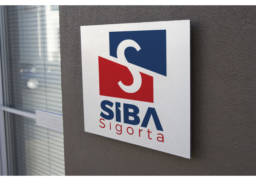 Siba Sigorta yeni logo tasarımı yarışmasına tasarımcı Muss tarafından sunulan  tasarım 