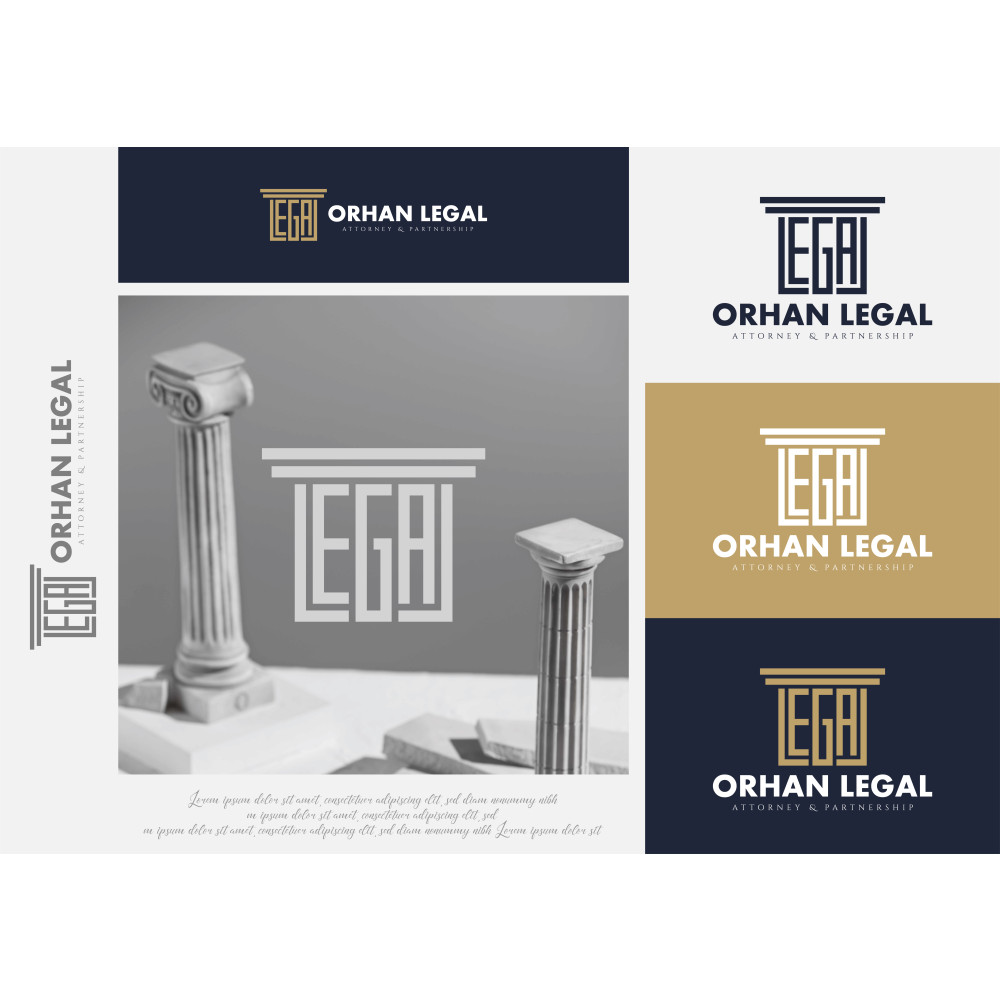 AVUKAT OFİSİ LOGOSU  yarışmasına ALFA™ tarafından girilen tasarım