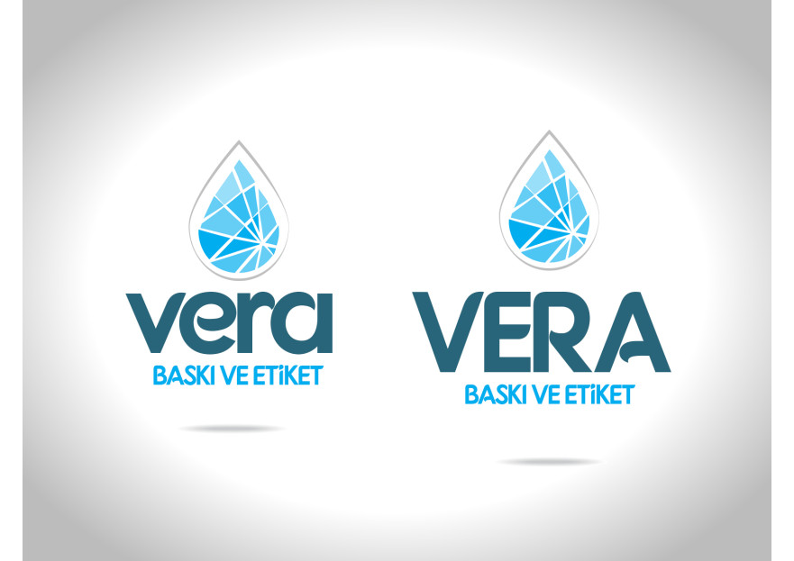 VERA BASKI ETİKET ve REKLAMCILIK SAN TİC yarışmasına tasarımcı TARIKca tarafından sunulan  tasarım 
