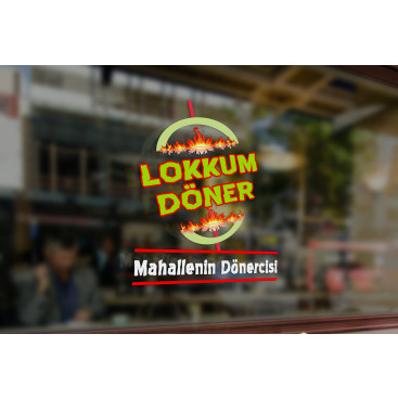 LOKKUM DÖNER LOGO TASARIMI yarışmasına tasarımcı Flu Medya™ tarafından sunulan  tasarım 