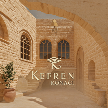 Kefren Konağı Logo Tasarımı yarışmasına tasarımcı Freelancetasarim tarafından sunulan  tasarım 