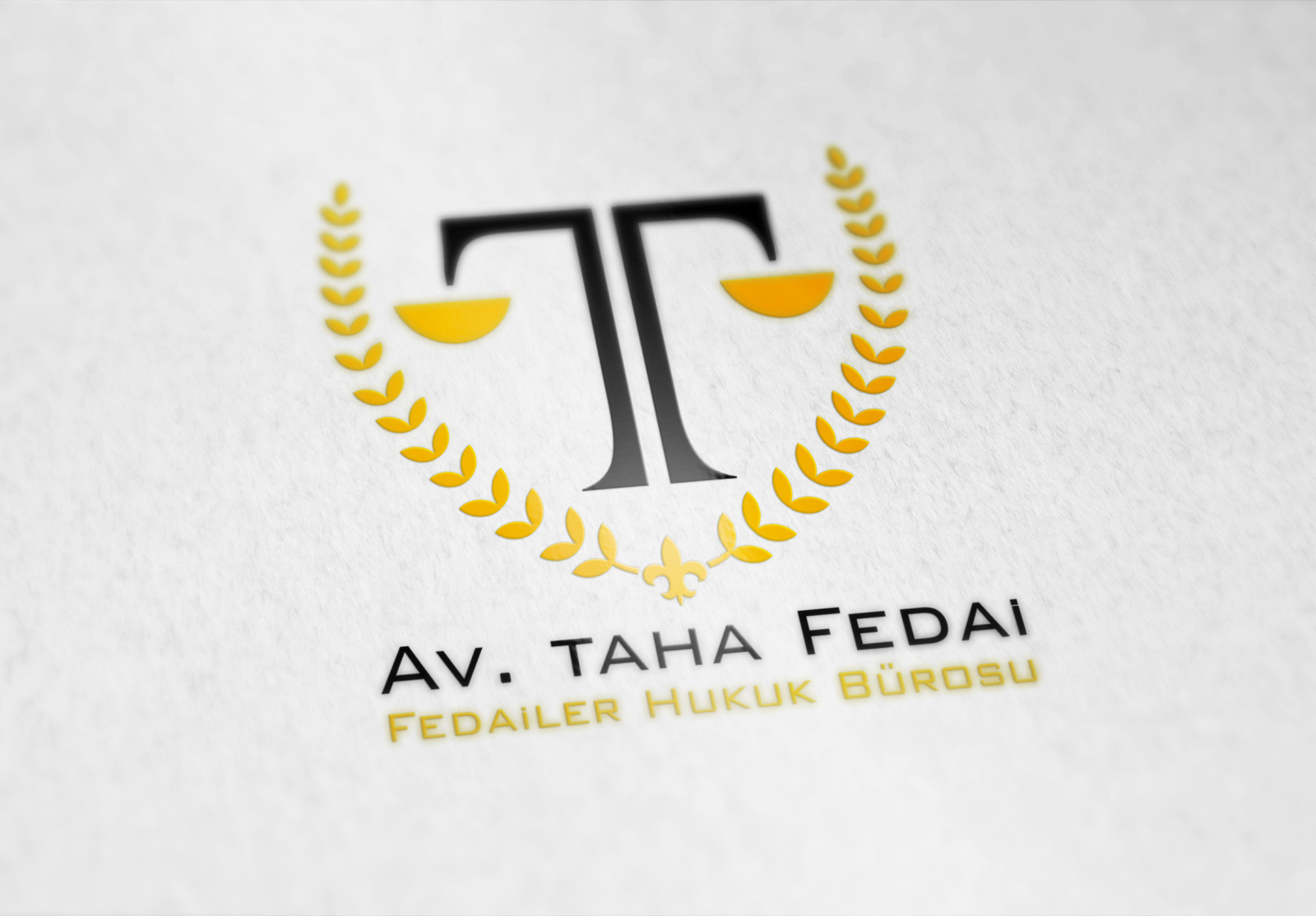 Tasarlayan B T-Hukuk Bürosu Logo Tasarımı