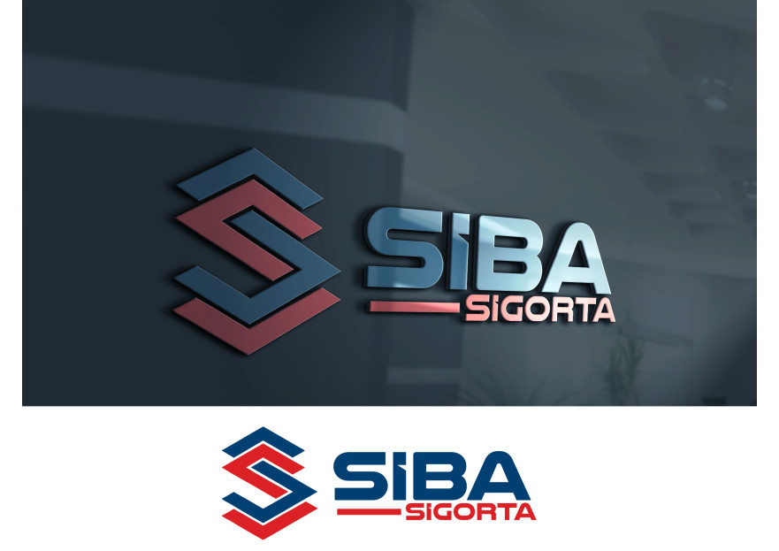 Siba Sigorta yeni logo tasarımı yarışmasına tasarımcı Muss tarafından sunulan  tasarım 