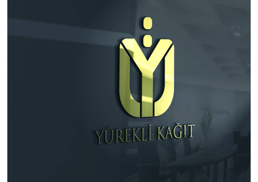 Yürekli Kağıt Yeni Logosunu Arıyor. yarışmasına tasarımcı wAres tarafından sunulan  tasarım 