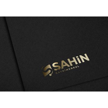 Şahin Gayrimenkul Logo + Kurumsal Kimlik yarışmasına tasarımcı pinkselldesign tarafından sunulan  tasarım 