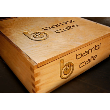 bambi cafe logo tasarım yarışmasına tasarımcı grafikseli tarafından sunulan  tasarım 