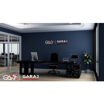 araç tamir atölyesi için logo yarışmasına tasarımcı myben design tarafından sunulan  tasarım 