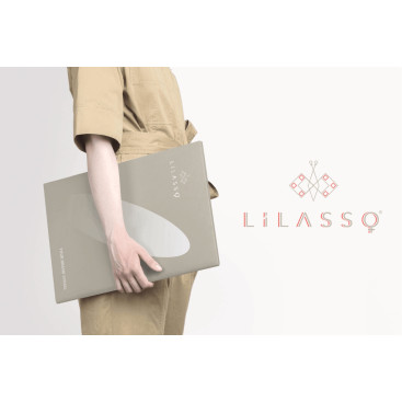 ''LİLASSO'' MARKASI İÇİN LOGO-KARTVİZİT yarışmasına tasarımcı gurkansever tarafından sunulan  tasarım