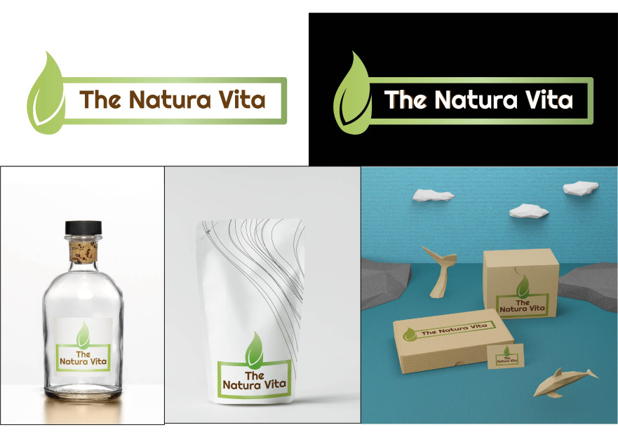 The Natura Vita logo yarışmasına tasarımcı merttetikz tarafından sunulan  tasarım 