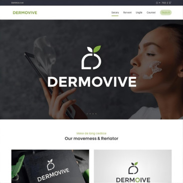 DERMOVIVE yarışmasına tasarımcı logotasarımı tarafından sunulan  tasarım 