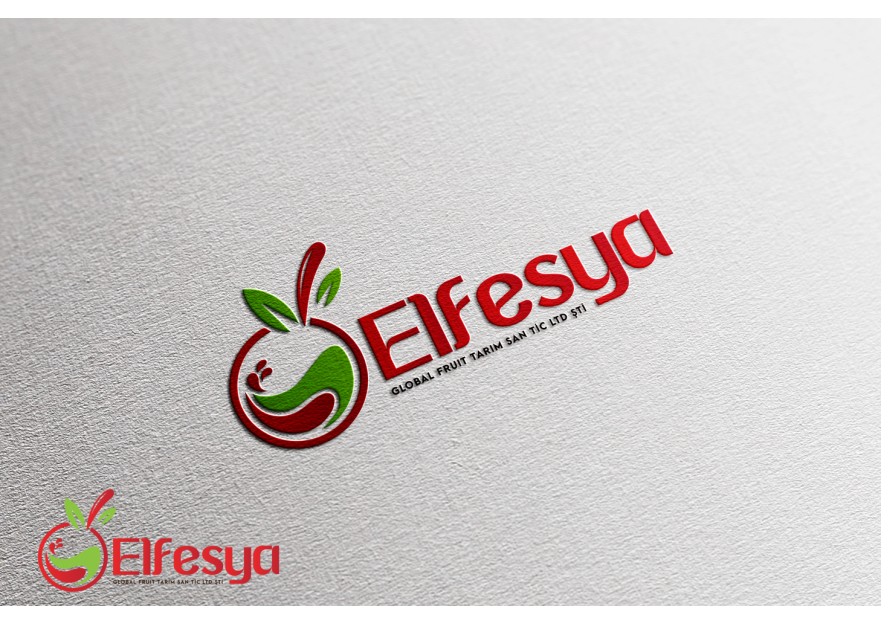 Elma - Kiraz üretim ve ihracatı logo yarışmasına tasarımcı 269529 tarafından sunulan  tasarım 