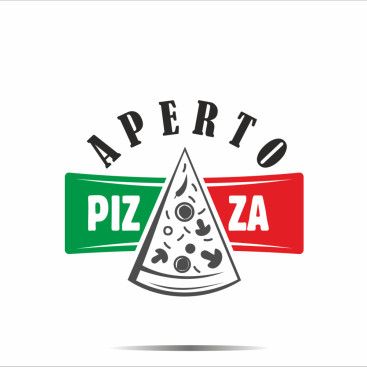 APERTO PİZZA LOGOSUNU ARIYOR yarışmasına tasarımcı ErcanH tarafından sunulan  tasarım 