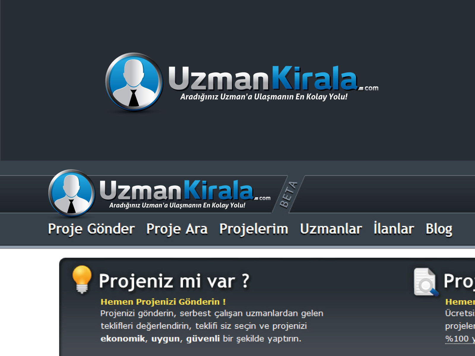 Tasarlayan tombulkedi-UzmanKirala.com Logo Revizyonu