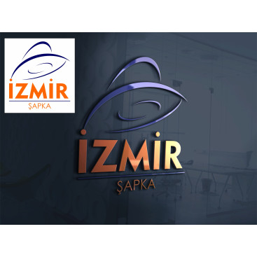 İzmir Şapka Logo Tasarımı yarışmasına tasarımcı menesg tarafından sunulan  tasarım 