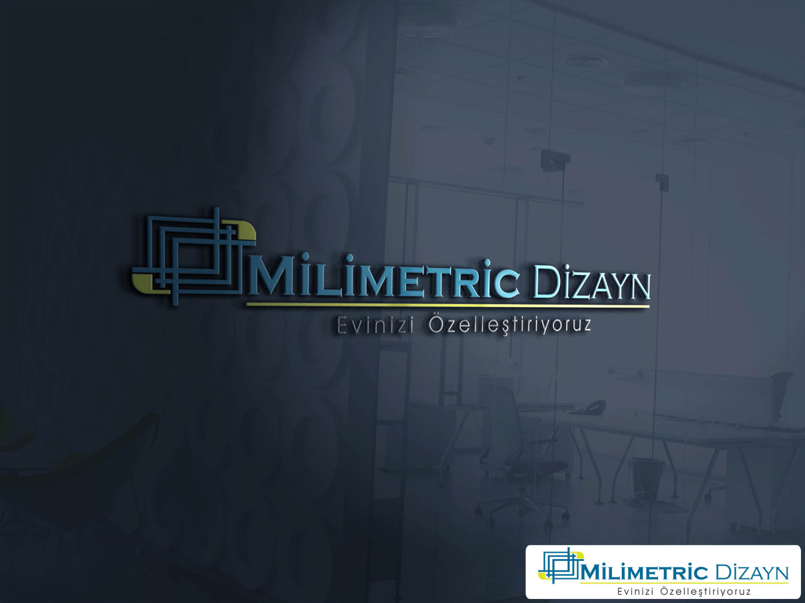 Tasarlayan frizbigrfk-MİLİMETRİC DİZAYN LOGO, KART VE KURUMSAL