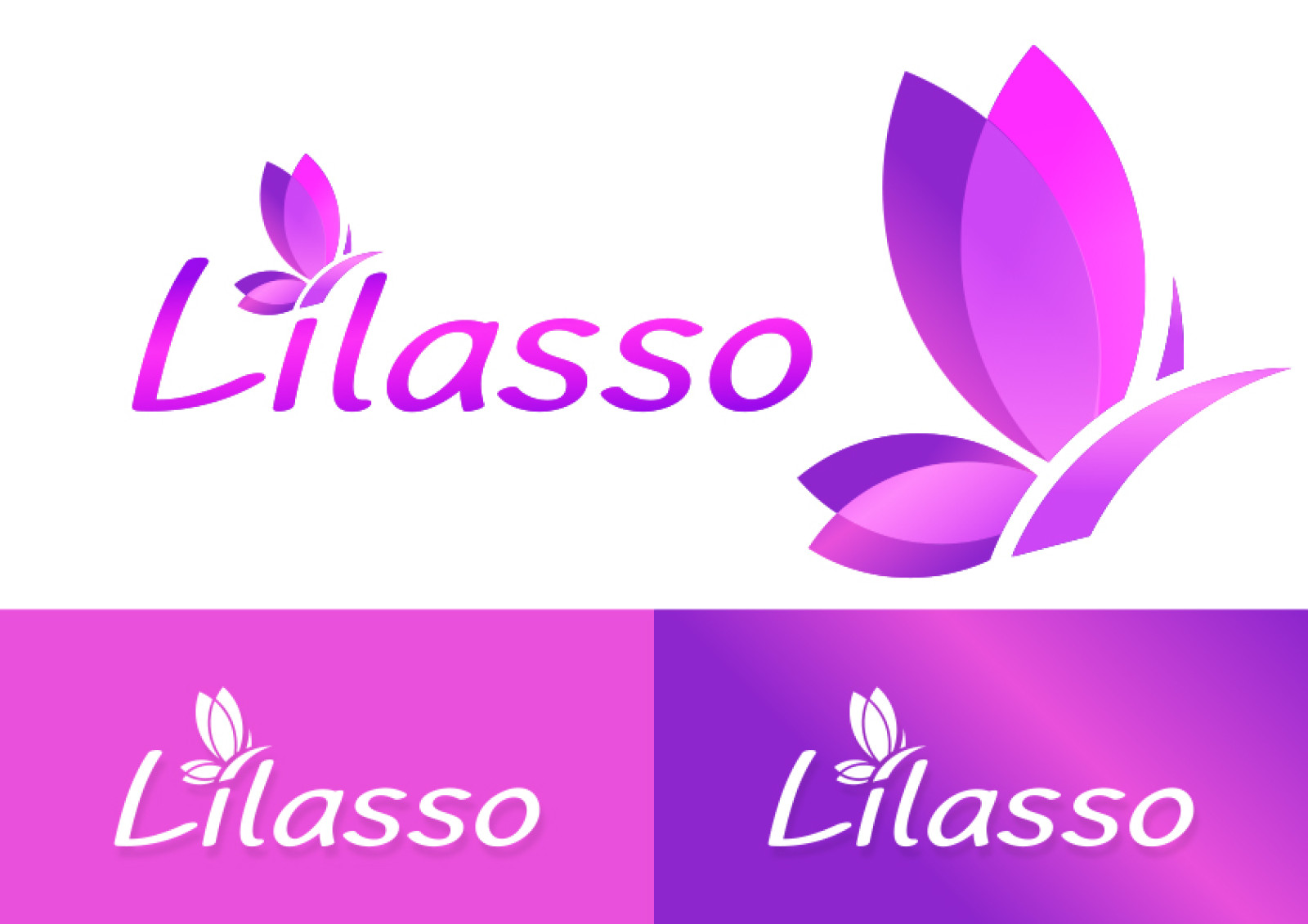Tasarlayan fatihyilmaz-''LİLASSO'' MARKASI İÇİN LOGO-KARTVİZİT