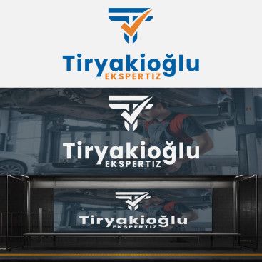 Tiryakioğlu Ekspertiz - LOGO yarışmasına tasarımcı AYATA tarafından sunulan  tasarım 