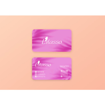 ''LİLASSO'' MARKASI İÇİN LOGO-KARTVİZİT yarışmasına tasarımcı grfkismail tarafından sunulan  tasarım