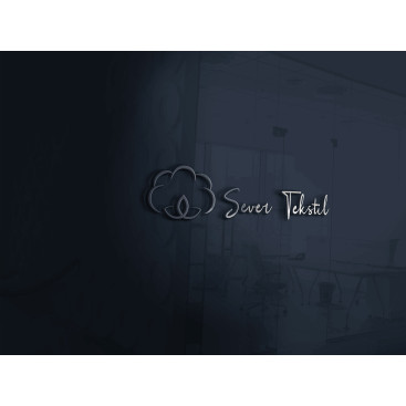 Tekstil firma logosu yarışmasına tasarımcı gizems tarafından sunulan  tasarım 