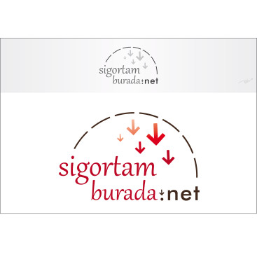 www.sigortamburada.net logo yarışmasına tasarımcı BiArt tarafından sunulan  tasarım 
