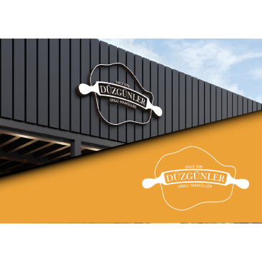 Yeni açılacak unlu mamüller-pastane-cafe yarışmasına tasarımcı yeninesilgrafik tarafından sunulan  tasarım 