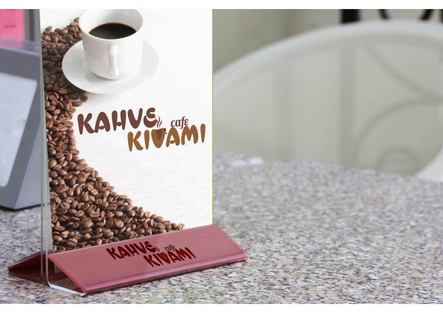 Ulusal cafe zinciri için logo tasarımı yarışmasına tasarımcı grafikseli tarafından sunulan  tasarım 