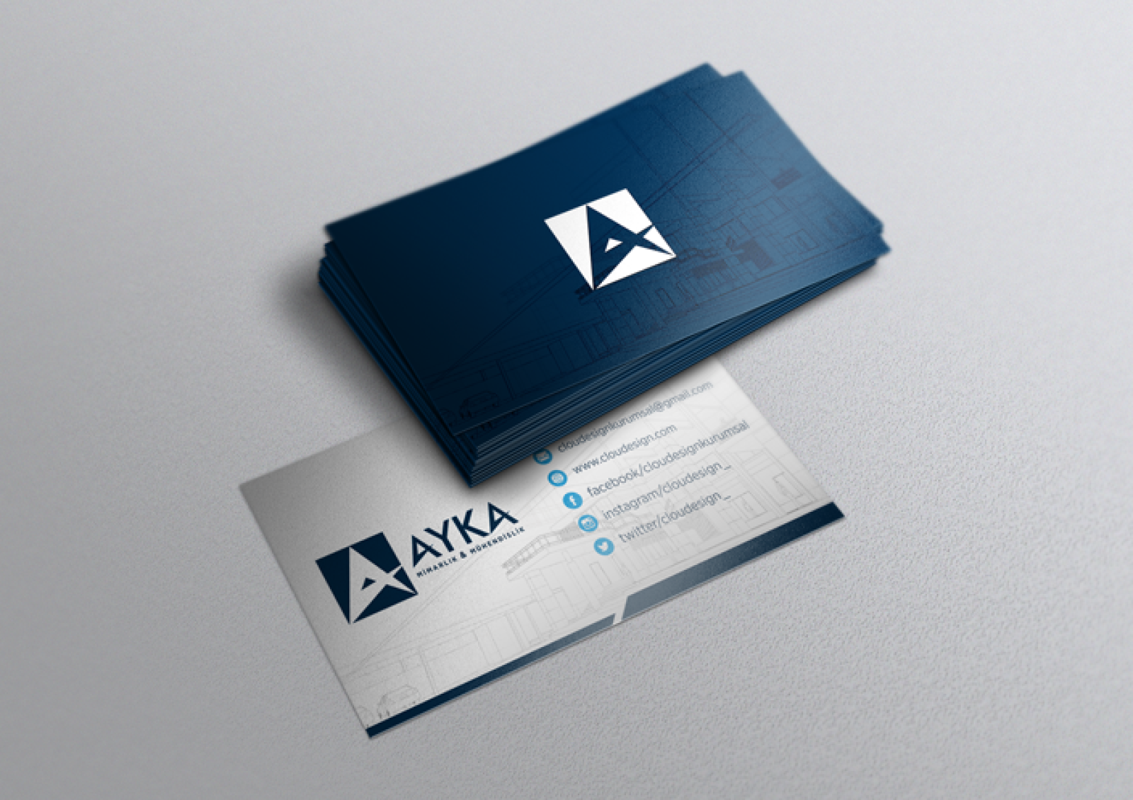 Tasarlayan bulutdesign-Kartvizit tasarımı