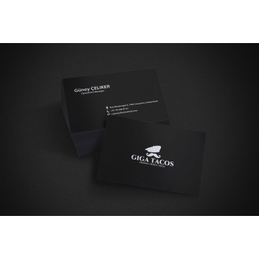 Yeni ilgi cekici bir kartvizit yarışmasına tasarımcı GhostSpy tarafından sunulan  tasarım 