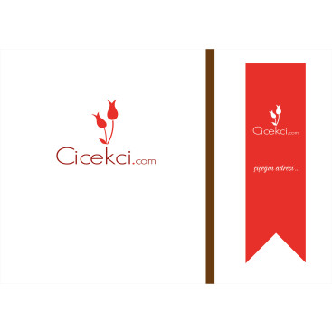 Cicekci.com logosunu arıyor yarışmasına tasarımcı by_can tarafından sunulan  tasarım 