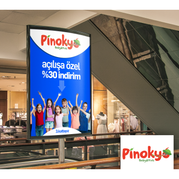 BEBEK VE ÇOCUK MAĞAZASI yarışmasına tasarımcı neharbalin tarafından sunulan  tasarım 