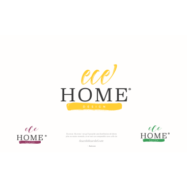 Ece Home Design  yarışmasına tasarımcı Kalzeno tarafından sunulan  tasarım 