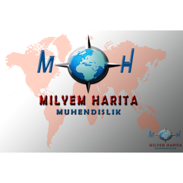 Harita Mühendislik Şirketi için LOGO yarışmasına tasarımcı VYLMZ tarafından sunulan  tasarım 