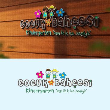 Kres gündüz cocuk bakimevi icin logo  yarışmasına tasarımcı stalipoglu tarafından sunulan  tasarım 