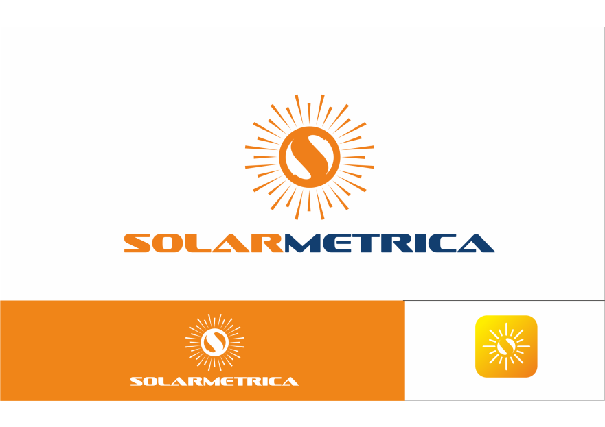 solarmetrica.com İçin Yenilikçi Logo yarışmasına tasarımcı ErcanH tarafından sunulan  tasarım 