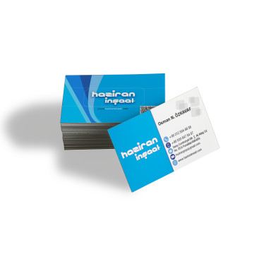 Haziran İnşaat'ın kartvizitini tasarla yarışmasına tasarımcı takcan tarafından sunulan  tasarım 
