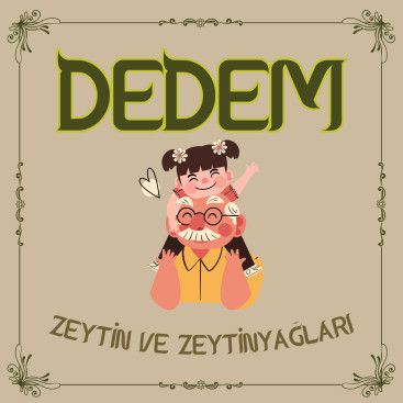 dedem zeytin ve zeytinyağlari için logo yarışmasına tasarımcı YasinYildirim34 tarafından sunulan  tasarım 