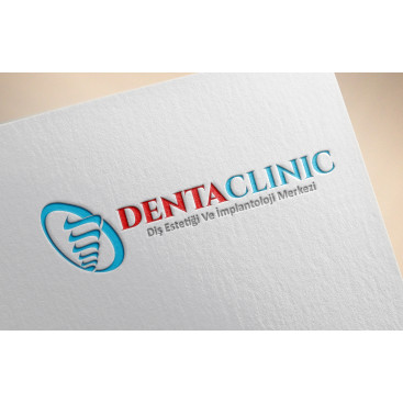 Diş kliniği logo tasarımı yarışmasına tasarımcı wAres tarafından sunulan  tasarım 