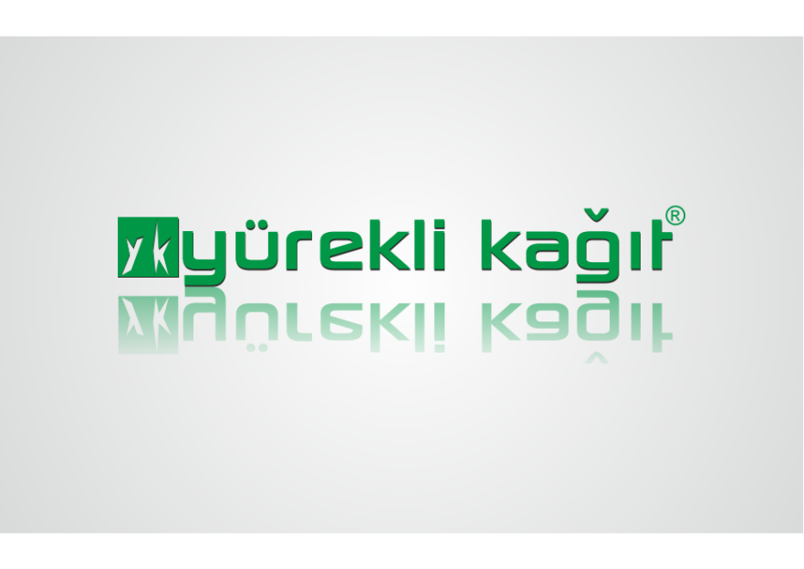 Yürekli Kağıt Yeni Logosunu Arıyor. yarışmasına tasarımcı ELORA DESIGN tarafından sunulan  tasarım 
